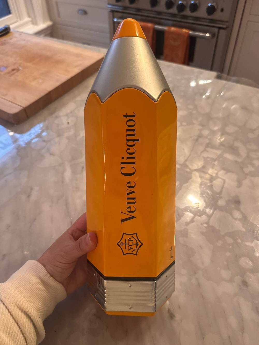 Veuve Clicquot Pencil Tin Champagne Box